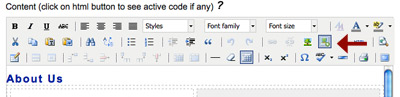 Insert image icon